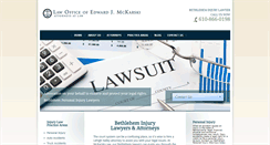 Desktop Screenshot of mckarski-law.com